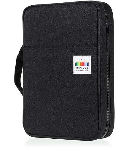 Amazon.com : YOUSHARES 166 Slots Colored Pencil Case, 110 Slots